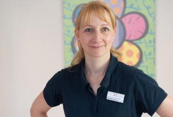 Daniela Altmann, Physiotherapeutin, HP-Physio, seit über 15 Jahren im Team 'die praxis'